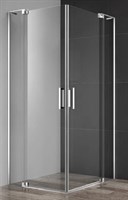 Душевой уголок Cezares Silder 90х90 SLIDER-A-2-80/90-C-Cr профиль Хром стекло прозрачное SLIDER-A-2-80/90-C-Cr