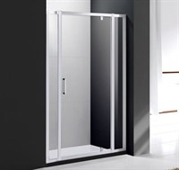 Душевая дверь Cezares Molveno BA-12 120 MOLVENO-BA-12-80+40-C-Cr-IV профиль Хром стекло прозрачное MOLVENO-BA-12-80+40-C-Cr-IV
