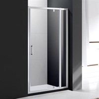 Душевая дверь Cezares Molveno BA-11 120 MOLVENO-BA-11-100+20-C-Cr-IV профиль Хром стекло прозрачное MOLVENO-BA-11-100+20-C-Cr-IV