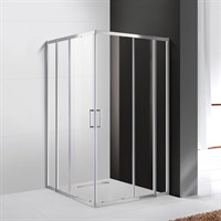 Душевой уголок Cezares Molveno AH-22 110х100 MOLVENO-AH-22-110/100-C-Cr-IV профиль Хром стекло прозрачное MOLVENO-AH-22-110/100-C-Cr-IV