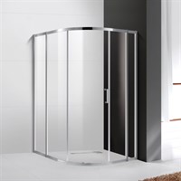 Душевой уголок Cezares Molveno RH-11 130х120 MOLVENO-RH-11-130/120-P-Cr профиль Хром стекло рифленое MOLVENO-RH-11-130/120-P-Cr