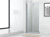 Душевая дверь в нишу Cezares Eco BS-90 профиль Хром стекло прозрачное ECO-O-BS-90-C-Cr