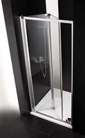 Душевая дверь в нишу Cezares Anima BS 80 профиль Хром стекло рифленое ANIMA-W-BS-80-P-Cr