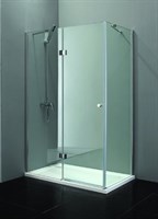 Душевой уголок Cezares VERONA-W-AH-1-120/100-C-Cr профиль Хром стекло прозрачное VERONA-W-AH-1-120/100-C-Cr
