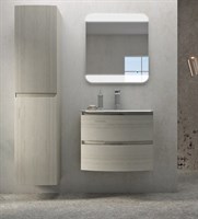 Тумба под раковину Cezares Vague 69 54854 подвесная Grigio lucido 54854