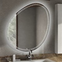 Зеркало Cezares 75 44777 с подсветкой с узором 44777