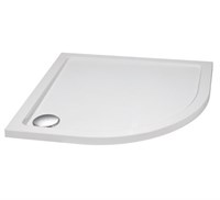 Душевой поддон из стеклопластика Cezares Tray 100x100 TRAY-M-R-100-550-35-W Белый