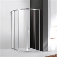 Душевой уголок Cezares Molveno RH-2 120х90 профиль Хром стекло прозрачное MOLVENO-RH-2-120/90-C-Cr-IV