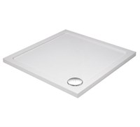 Поддон из стеклокомпозита Cezares Tray M A 90x90x4 Белый TRAY-M-A-90-35-W