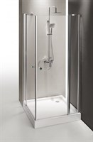 Душевой уголок Cezares Triumph A-22 100x100 профиль Хром стекло прозрачное TRIUMPH-D-A-22-100-C-Cr