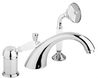 Смеситель на борт ванны Cezares Elite BVDM 02 Бронза ELITE-BVDM-02-Bi