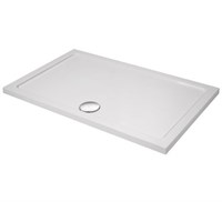 Поддон из стеклокомпозита Cezares Tray M AH 120x80x4 Белый TRAY-M-AH-120/80-35-W