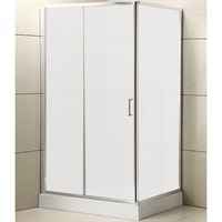Душевой уголок BelBagno Unique 125х80 UNIQUE-AH-1-110/125-80-M-Cr профиль Хром стекло матовое UNIQUE-AH-1-110/125-80-M-Cr