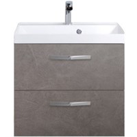 Тумба под раковину BelBagno Aurora 60 AURORA-600-2C-SO-PG подвесная Pietra Grigio AURORA-600-2C-SO-PG