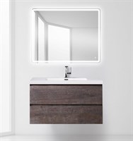 Тумба под раковину BelBagno Luce 90 подвесная 2 ящика Камень LUCE-900-2C-SO-PT