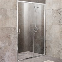 Душевая дверь BelBagno Unique 125 UNIQUE-BF-1-110/125-C-Cr профиль Хром стекло прозрачное UNIQUE-BF-1-110/125-C-Cr