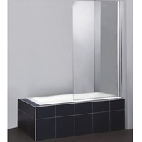Шторка на ванну BelBagno Sela V-1 80 профиль Хром стекло прозрачное SELA-V-1-80/140-C-Cr