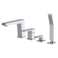 Смеситель для ванны BelBagno Arlie ARL-VIM4-CRM Хром ARL-VIM4-CRM