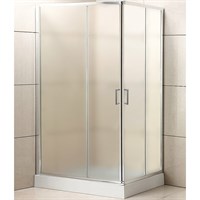 Душевой уголок BelBagno Uno 120х80 UNO-AH-2-120/80-P-Cr профиль Хром стекло рифленое UNO-AH-2-120/80-P-Cr
