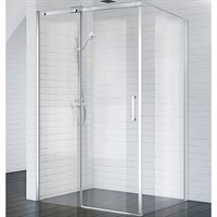 Душевой уголок BelBagno Acqua 150х90 ACQUA-AH-1-150/90-C-Cr профиль Хром стекло прозрачное ACQUA-AH-1-150/90-C-Cr