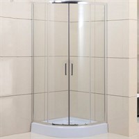Душевой уголок BelBagno Uno 95х95 UNO-195-R-2-95-C-Cr профиль Хром стекло прозрачное UNO-195-R-2-95-C-Cr
