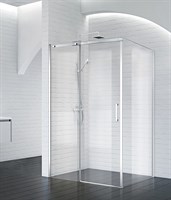 Душевой уголок BelBagno Acqua 130х90 ACQUA-AH-1-130/90-C-Cr профиль Хром стекло прозрачное ACQUA-AH-1-130/90-C-Cr