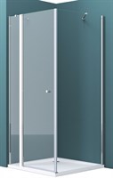 Душевой уголок BelBagno Etna 90х100 ETNA-AH-12-90/100-C-Cr профиль Хром стекло прозрачное ETNA-AH-12-90/100-C-Cr