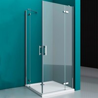 Душевой уголок BelBagno Kraft 120х100 KRAFT-AH-22-120/100-C-Cr-R профиль Хром стекло прозрачное KRAFT-AH-22-120/100-C-Cr-R