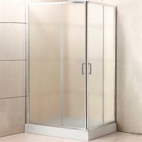 Душевой уголок BelBagno Uno 90х70 UNO-195-AH-2-90/70-P-Cr профиль Хром стекло рифленое UNO-195-AH-2-90/70-P-Cr