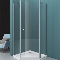 Душевой уголок BelBagno Etna 90х90 ETNA-P-1-90-C-Cr профиль Хром стекло прозрачное ETNA-P-1-90-C-Cr