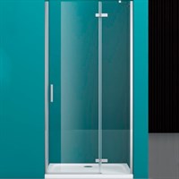 Душевая дверь BelBagno Kraft 120 KRAFT-B-12-60/60-C-Cr-R профиль Хром стекло прозрачное KRAFT-B-12-60/60-C-Cr-R