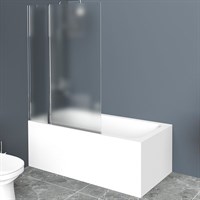 Шторка на ванну BelBagno UNO-V-11-90/150-P-Cr профиль Хром стекло рифленое UNO-V-11-90/150-P-Cr