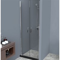 Душевая дверь BelBagno Uno 60 UNO-B-2-60-C-Cr профиль Хром стекло прозрачное UNO-B-2-60-C-Cr