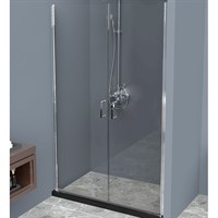 Душевая дверь BelBagno Uno 120 UNO-B-2-120-C-Cr профиль Хром стекло прозрачное UNO-B-2-120-C-Cr