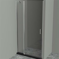 Душевая дверь BelBagno Uno 110 UNO-B-12-40+70-C-Cr профиль Хром стекло прозрачное UNO-B-12-40+70-C-Cr
