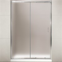 Душевая дверь BelBagno Uno 110 UNO-BF-1-110-P-Cr профиль Хром стекло рифленое UNO-BF-1-110-P-Cr