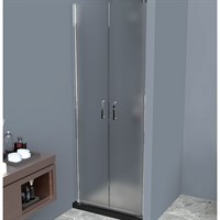 Душевая дверь BelBagno Uno 70 UNO-B-2-70-P-Cr профиль Хром стекло рифленое UNO-B-2-70-P-Cr