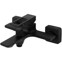Смеситель для ванны BelBagno Luce LUC-VAS-NERO Черный матовый LUC-VAS-NERO