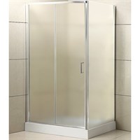 Душевой уголок BelBagno Uno 120х90 UNO-AH-1-120/90-P-Cr профиль Хром стекло рифленое UNO-AH-1-120/90-P-Cr