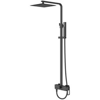 Душевая система BelBagno Luce LUC-VSCM-NERO Черная матовая LUC-VSCM-NERO