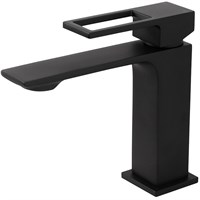 Смеситель для раковины BelBagno Luce LUC-LVM-NERO Черный матовый LUC-LVM-NERO