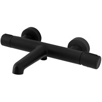 Смеситель для ванны BelBagno Uno UNO-VASM-NERO Черный матовый UNO-VASM-NERO