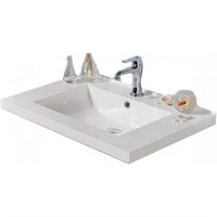 Раковина BelBagno Dublin 85 DUB-850-LVB Белая DUB-850-LVB