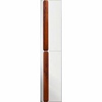 Шкаф пенал BelBagno Aurora 33 R AURORA-1600-2A-SC-PB-P-R подвесной Pietra Bianca без ручек AURORA-1600-2A-SC-PB-P-R