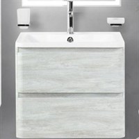 Тумба под раковину BelBagno ALBANO-600-2C-SO-RVB подвесная Rovere Vintage Bianco ALBANO-600-2C-SO-RVB