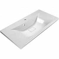 Раковина BelBagno 90 BB900/450-LV-MR-PR Белая BB900/450-LV-MR-PR