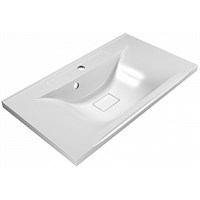 Раковина BelBagno 80 BB800/450-LV-MR-PR Белая BB800/450-LV-MR-PR