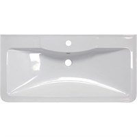 Раковина BelBagno BB800/455-LV-MR-ALR Белая BB800/455-LV-MR-ALR
