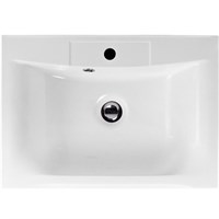 Раковина BelBagno BB650/450-LV-MR-PR Белая BB650/450-LV-MR-PR