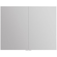 Зеркальный шкаф BelBagno SPC 90 SPC-2A-DL-BL-900 с подсветкой Белый SPC-2A-DL-BL-900
